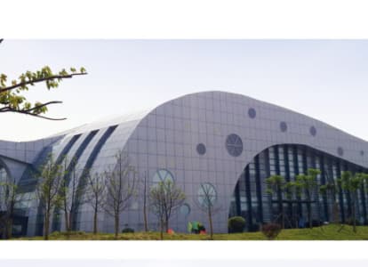 北安会议中心外景网架工程